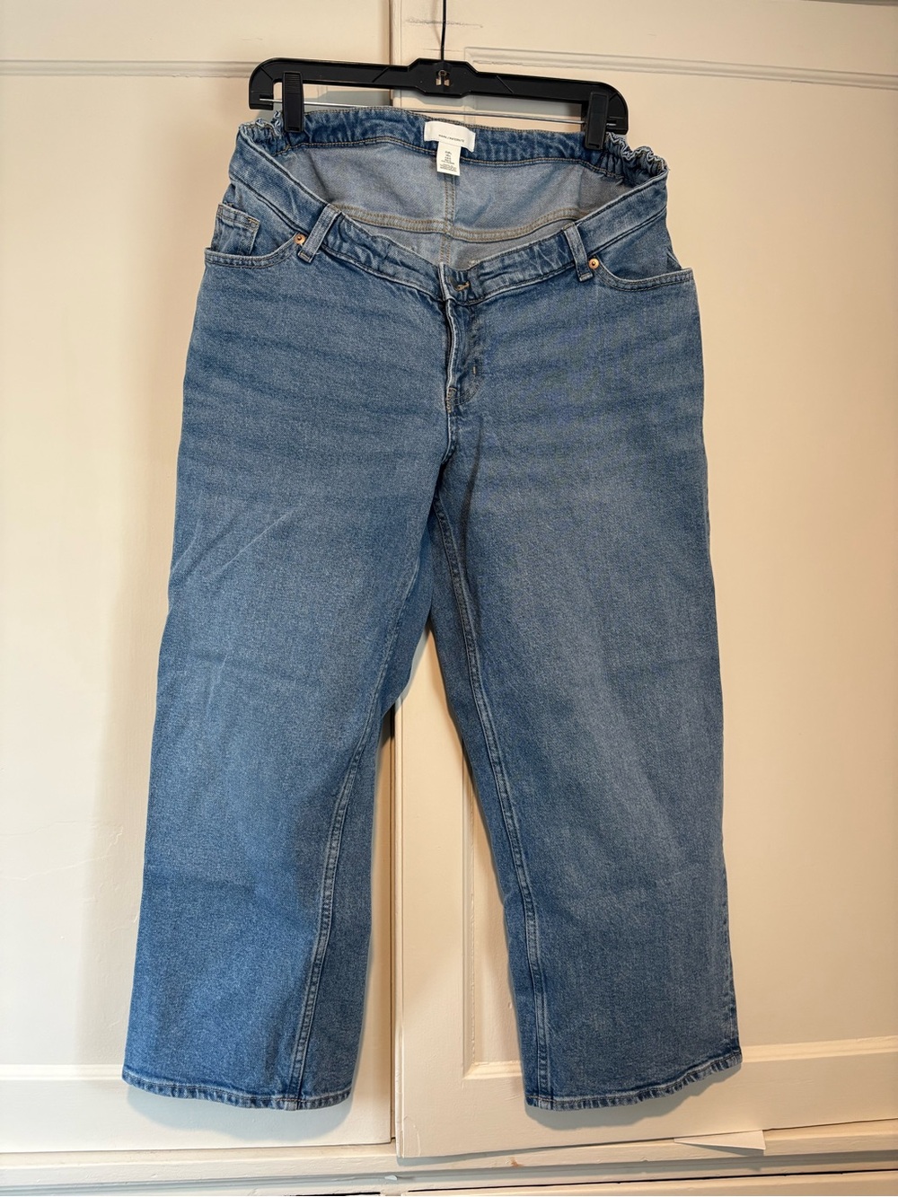 H&M Underbelly Maternity Straight Leg Jeans
